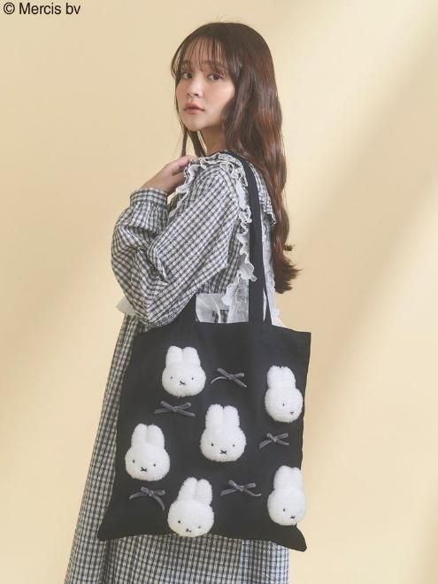 merry jenny (メリージェニー)リボンもこもこmiffyトート 26春夏