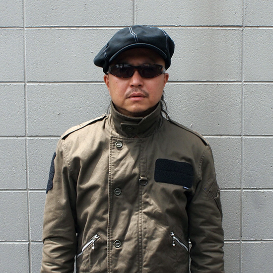 英国製 キャスケット ハンチング ブラック コットン キャップ