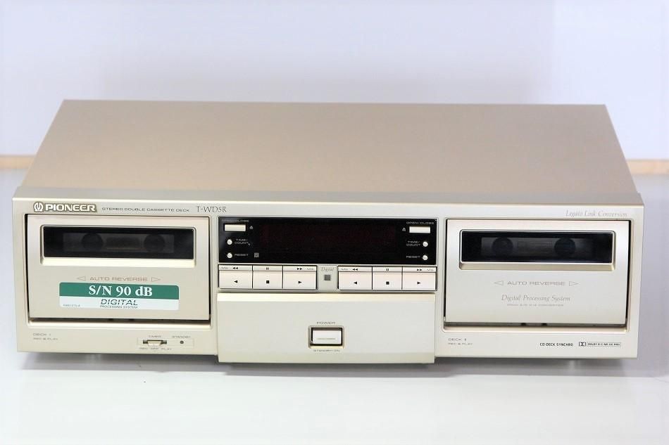 T-WD5R｜Pioneer パイオニア Wカセットデッキ-中古オーディオ