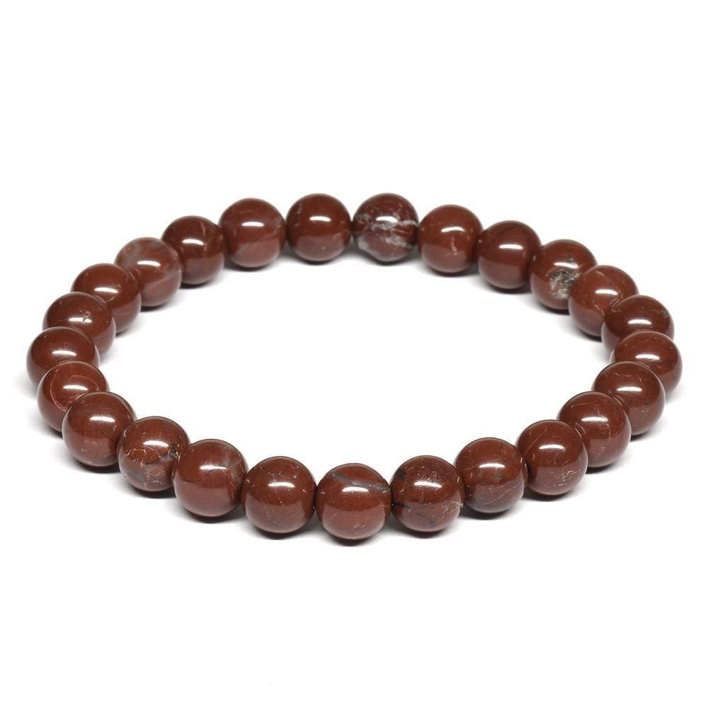 青森県産 津軽錦緋石 ブレスレット 10.5mm #QM302 - プレミアム天然石