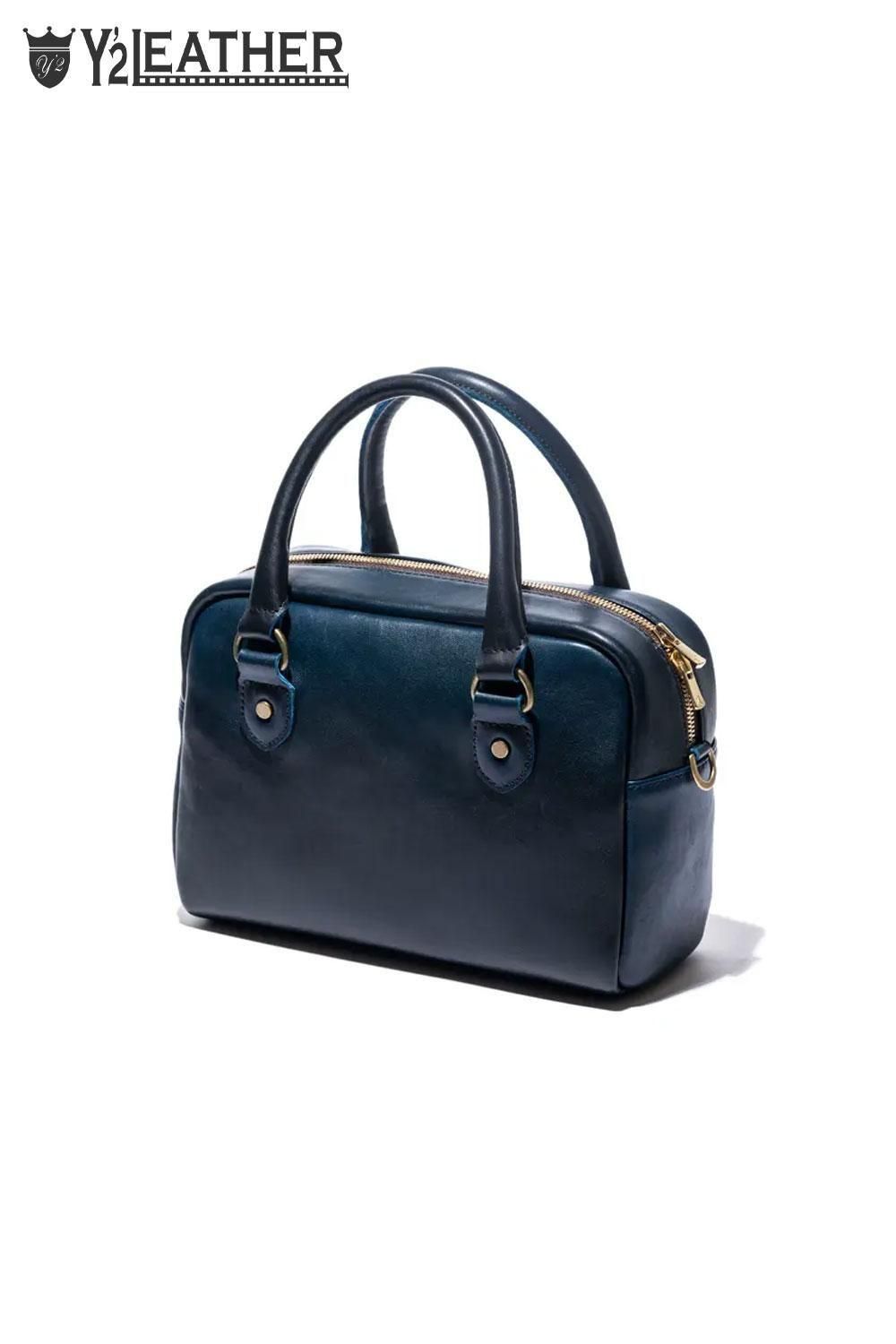 Y'2 LEATHER(ワイツーレザー) ボストンバッグ HAND DYED HORSE MINI