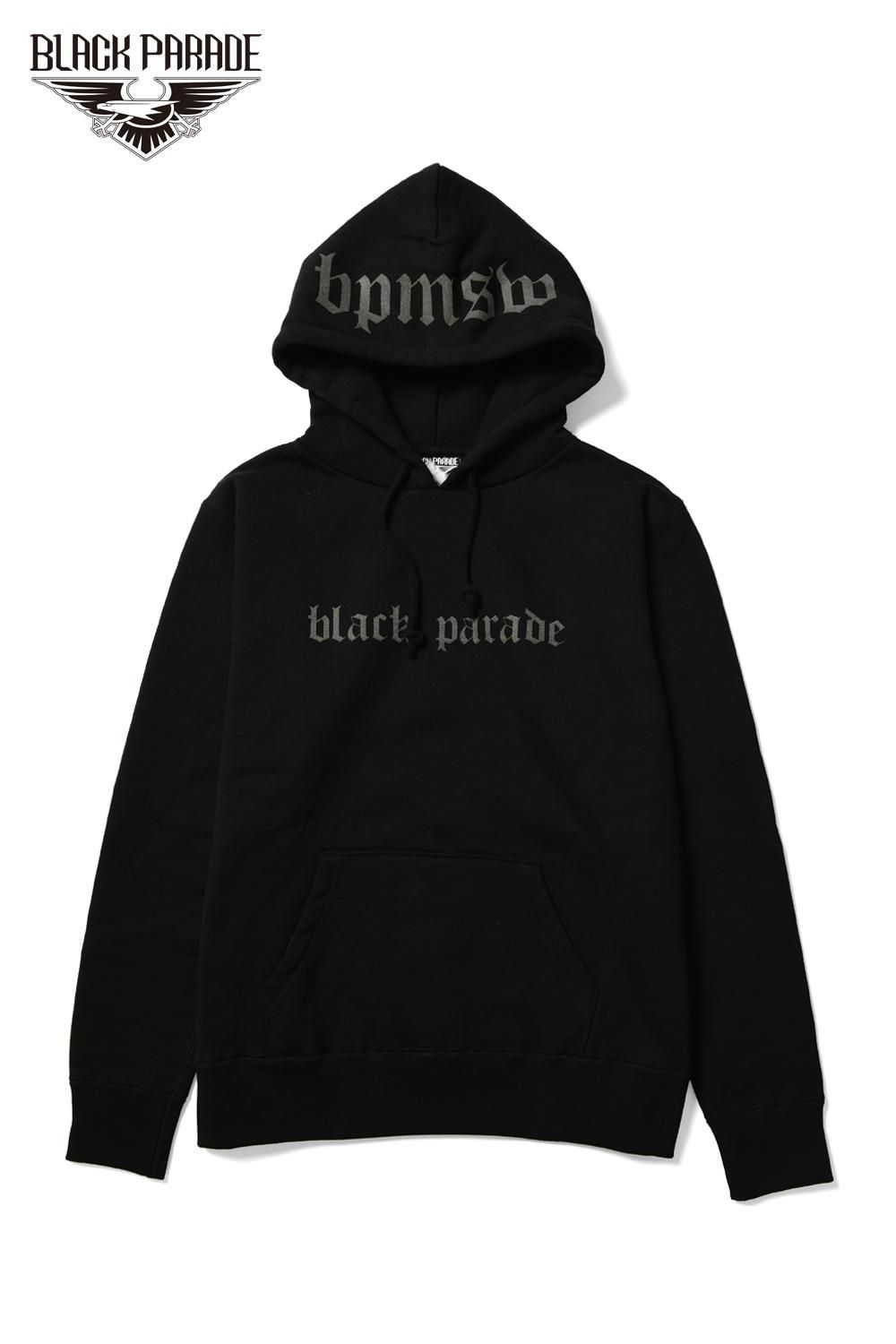 BLACK PARADE(ブラックパレード) プルオーバーパーカー O.E LOGO