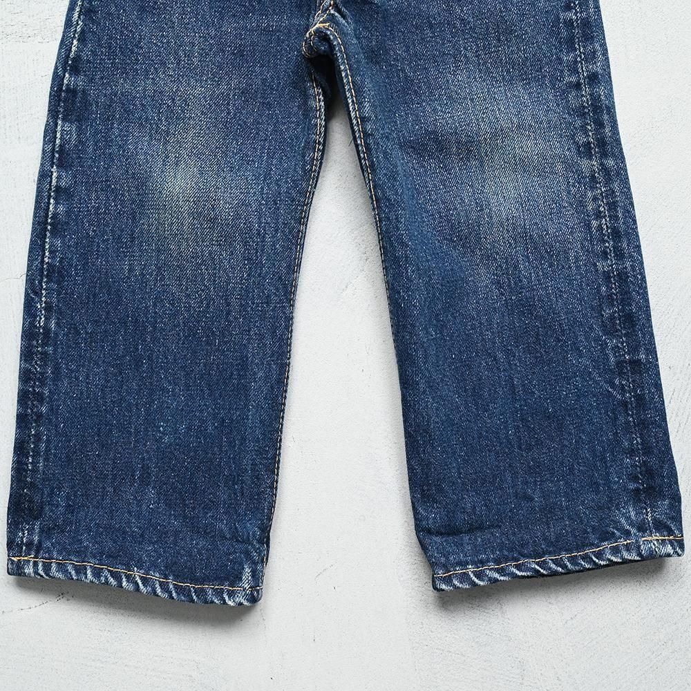 LEVI'S 503ZXX JEANS with LEATHER PATCH（1950'S/GOOD INDIGO/AGE 0
