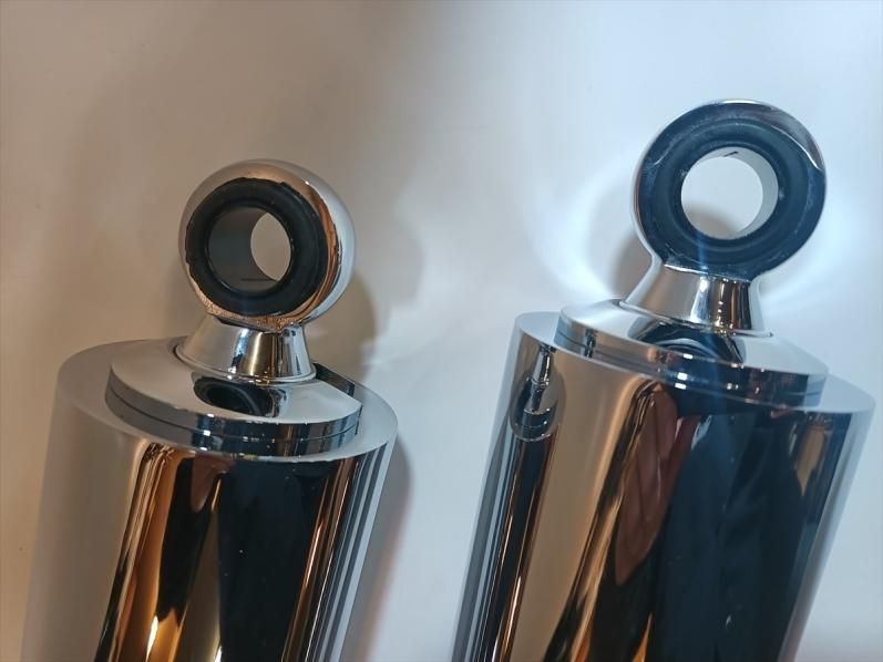 リアサスペンション フルカバー 12インチ ショベルビッグツイン 1973