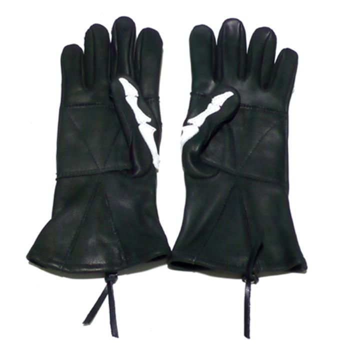 VANSON 【バンソン】 XRAY グローブ(ブラック/ホワイト) - HARM'S WAY