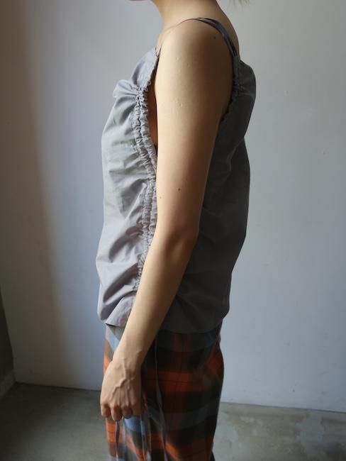 BASERANGE -PICTORIAL STRAP TOP - VISITFOR