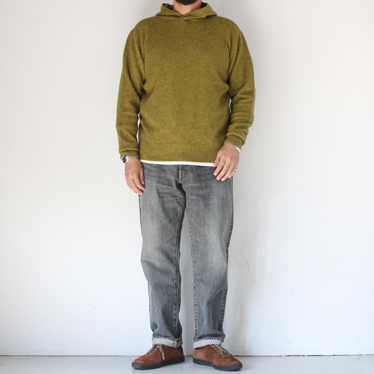 STATIC スタティック YAK PULLOVER ヤクプルオーバー マスタード