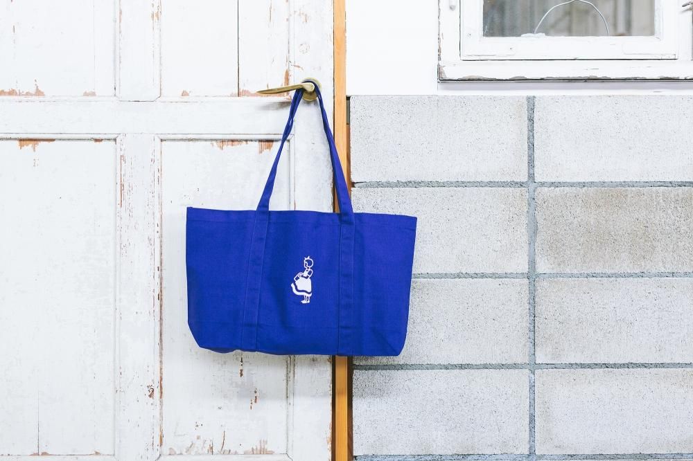 Irma（イヤマ） ブルー トートバッグ｜haluta（ハルタ） 北欧雑貨