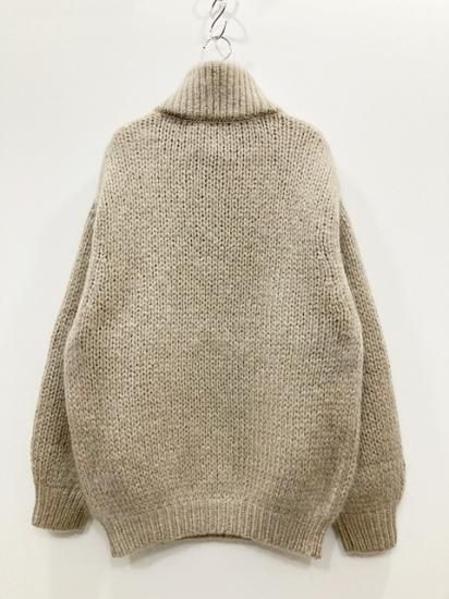 crepuscule（クレプスキュール） 2021AW 21AW MOHAIR LOWGAGE HIGH