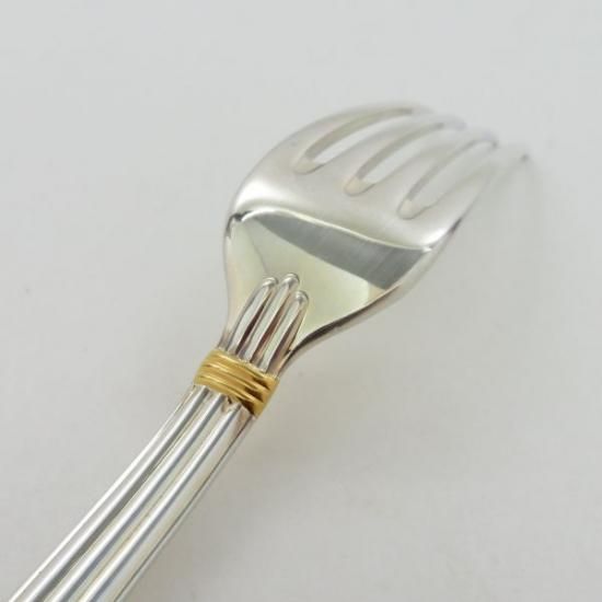 クリストフル フォーク ○ アリアゴールドリング テーブル フォーク