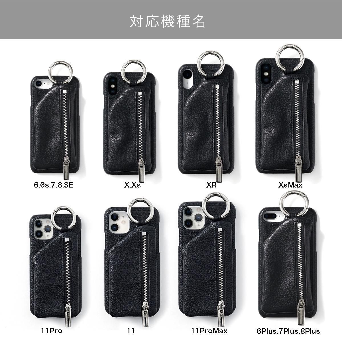 croco case | iPhoneX.Xs.11Pro共通対応 / green ※ひも無し - ajew