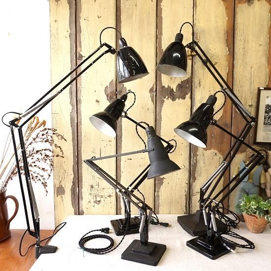 イギリス アングルポイズ 1209 ブラック 30年代 超希少 極上