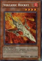 遊戯王 ヴォルカニック・ロケット 英語EU版1stシークレット3枚FOTB