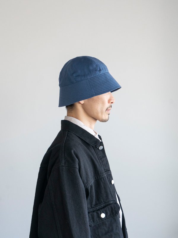 Cupro poly satin sailor hat-キュプラポリサテンセーラーハット