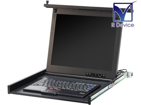 46M5213 IBM Corporation 1U 17型 フラットパネル モニターコンソール
