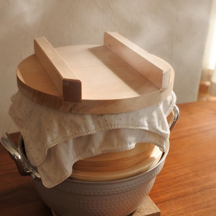 国産特級和せいろ ｜追加用・蓋｜天然木・27cm