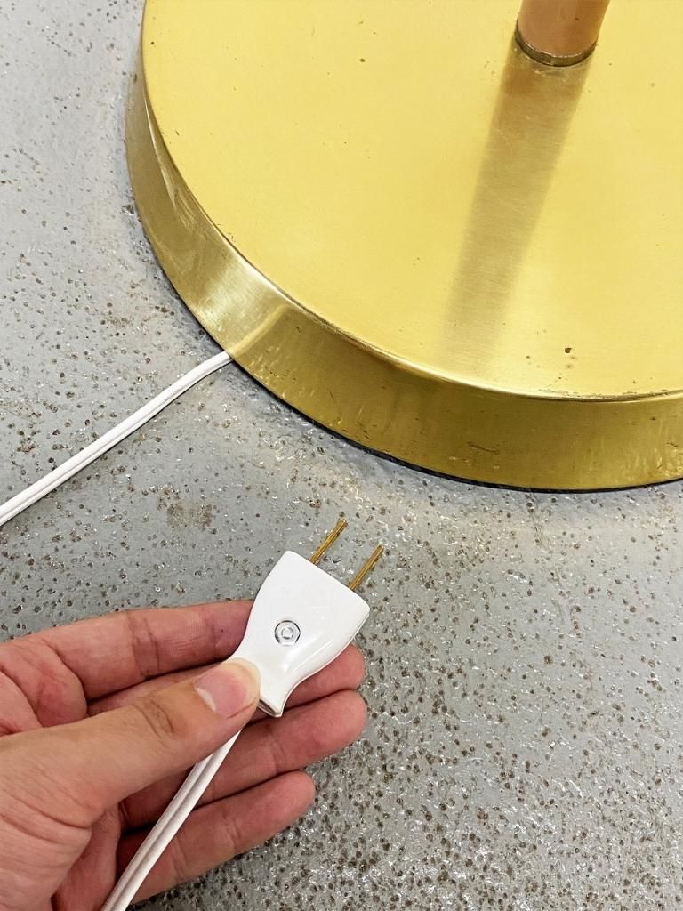 1950-60's ヴィンテージ ミッドセンチュリー 3灯 フロアランプ