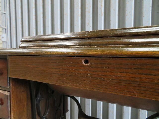 SINGER社 アンティーク ミシン台 - アンティーク、ビンテージの