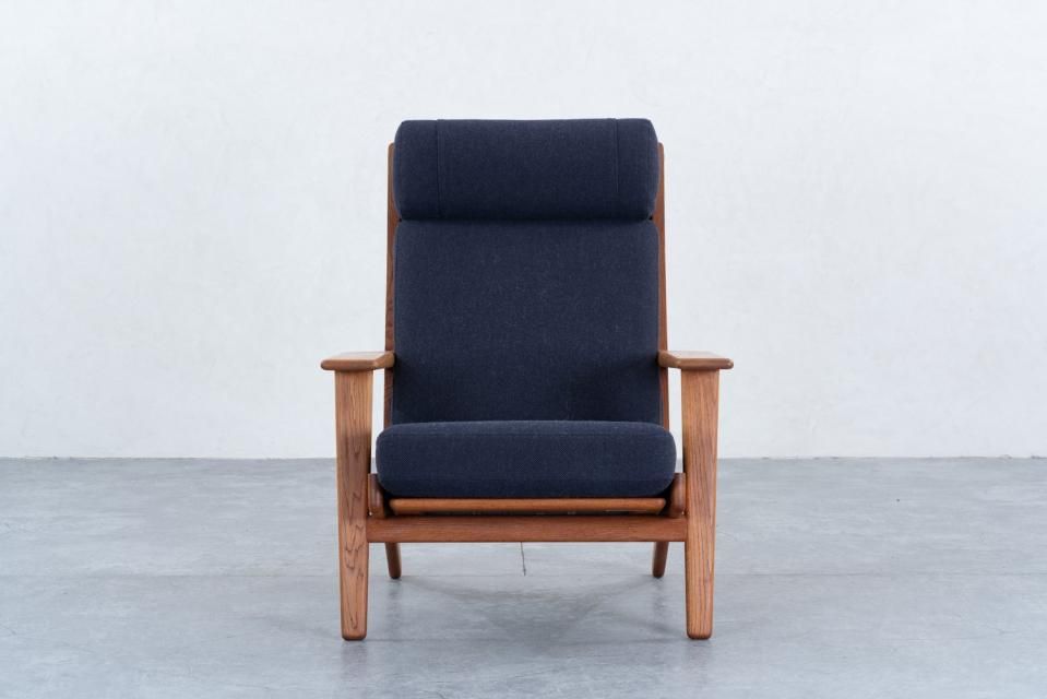 Hans J Wegner GE290A＋GE290S ハイバックソファ オットマンセット