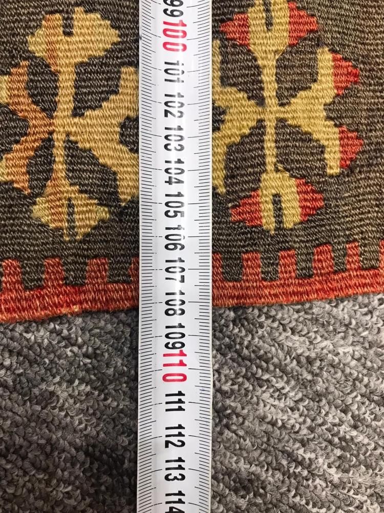 セミアンティークキリム/カイセリ/約154×108cm - 手織り絨毯＆キリム