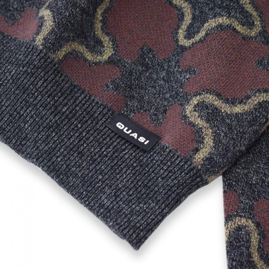 QUASI LINKAGE SWEATER / UMBER (クアジ ニットセーター) - HORRIBLE'S