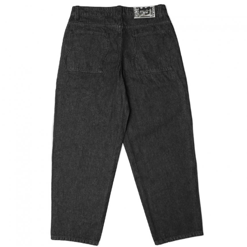 Dime Classic Baggy Denim Pants / Black Washed (ダイム デニムパンツ