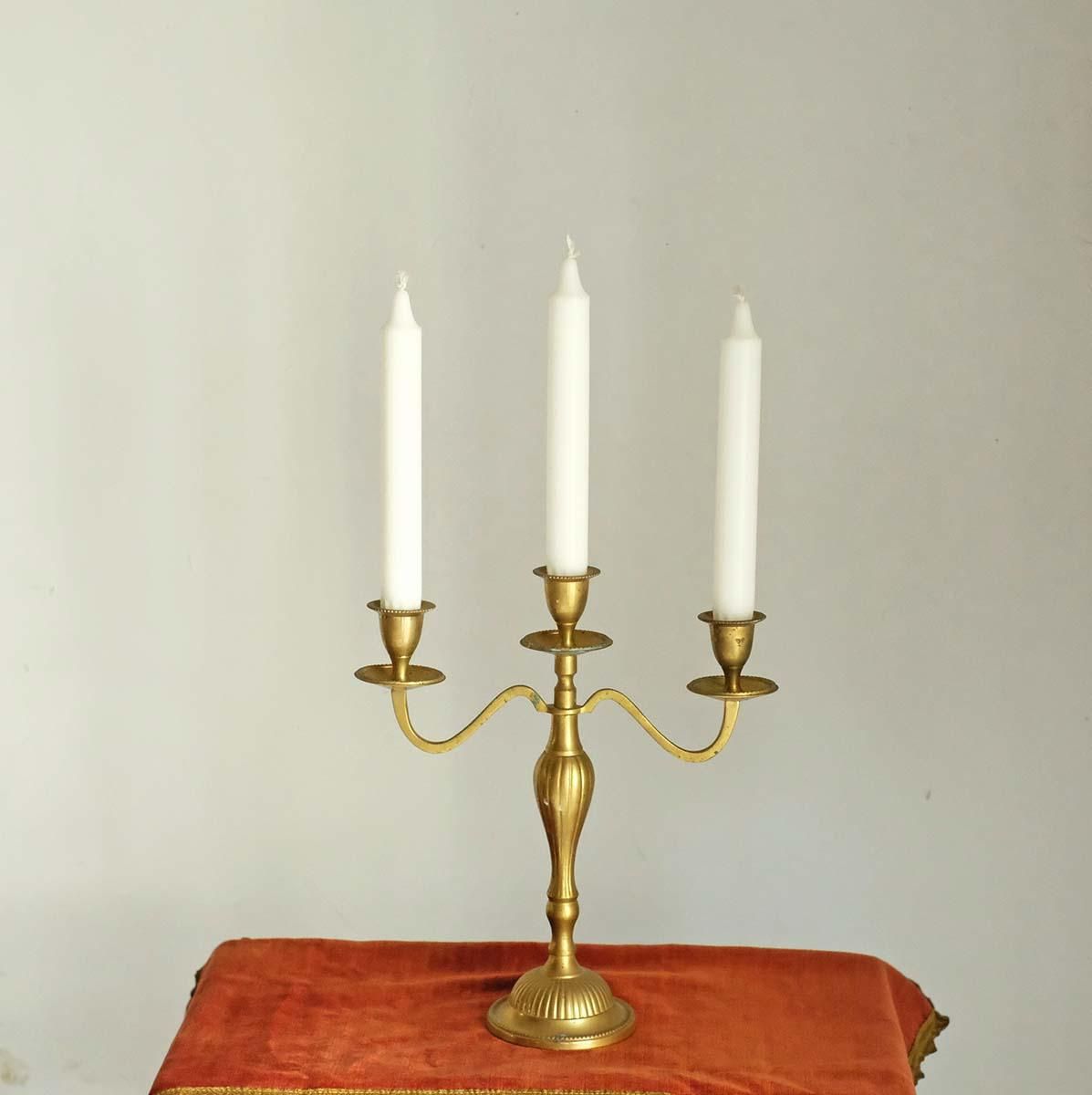 脚長のキャンドルたて3本仕様／チェコ - チャルカお買いものサイト