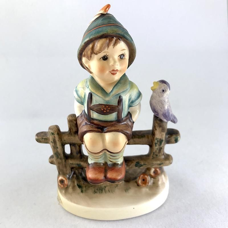 陶器人形 フンメルHummel ゲーベル社Geobel みちばた 道草 ーsoracoya