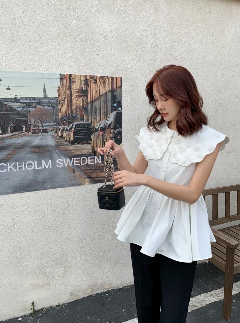 美人百花掲載 LILIY FLOWER FRILL TOPS - BIRTHDAY BASH