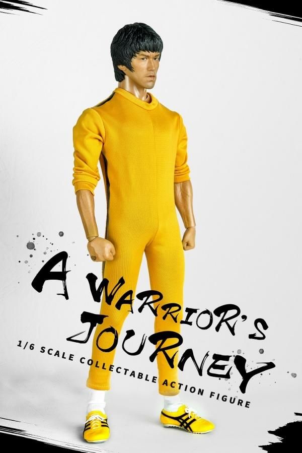 送料無料 1/6 ブルース・リー ダブルヘッド付 アジアン男性フルセット