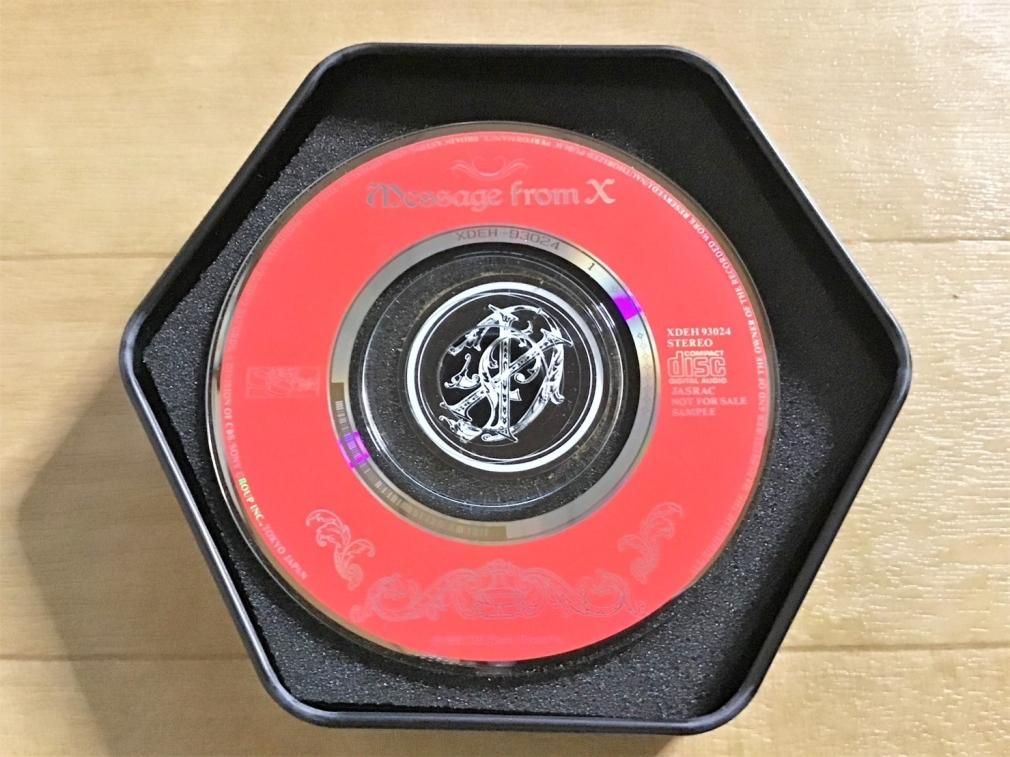 X JAPAN エックス メッセージCD 1990 PSYCHEDELIC VIOLENCE CRIME OF