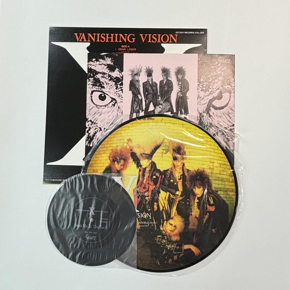X JAPAN エックス ピクチャー盤レコード VANISHING VISION 5000枚限定