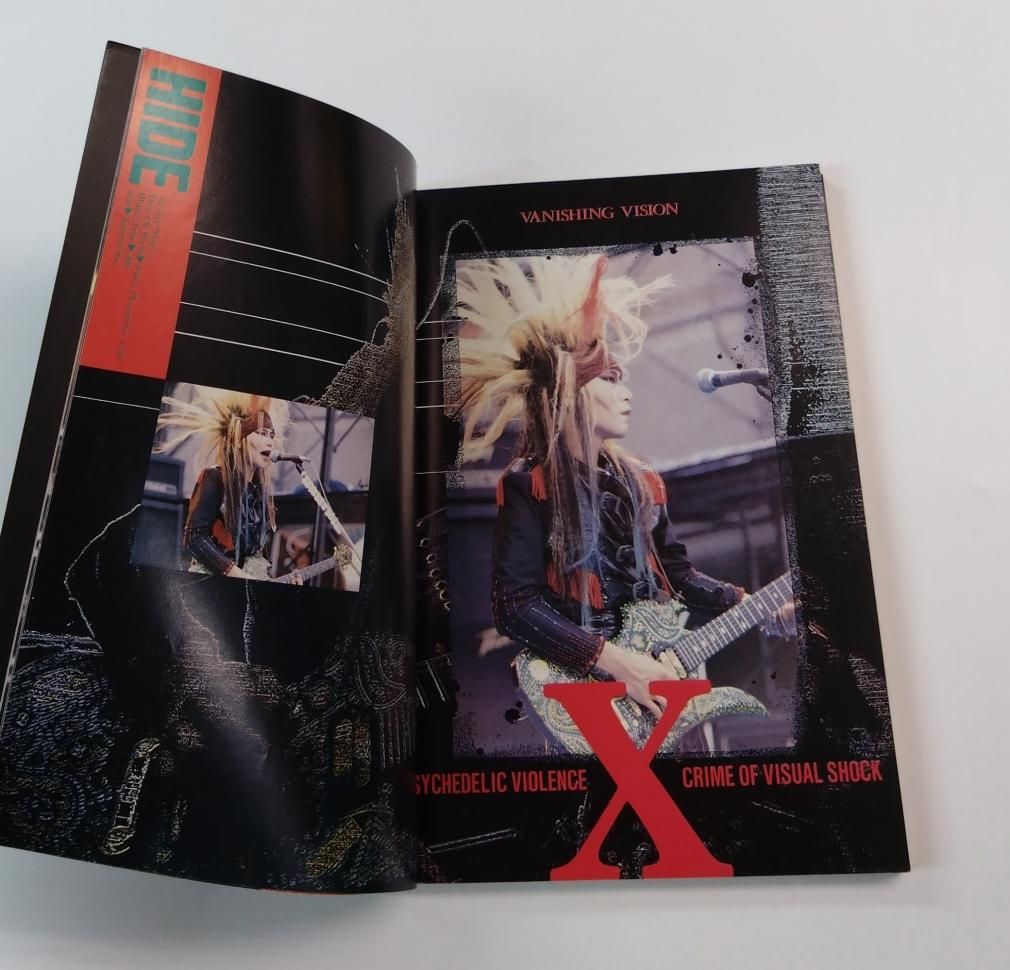 X JAPAN バンドスコア エックス VANISHING VISION 写真が満載 ドレミ