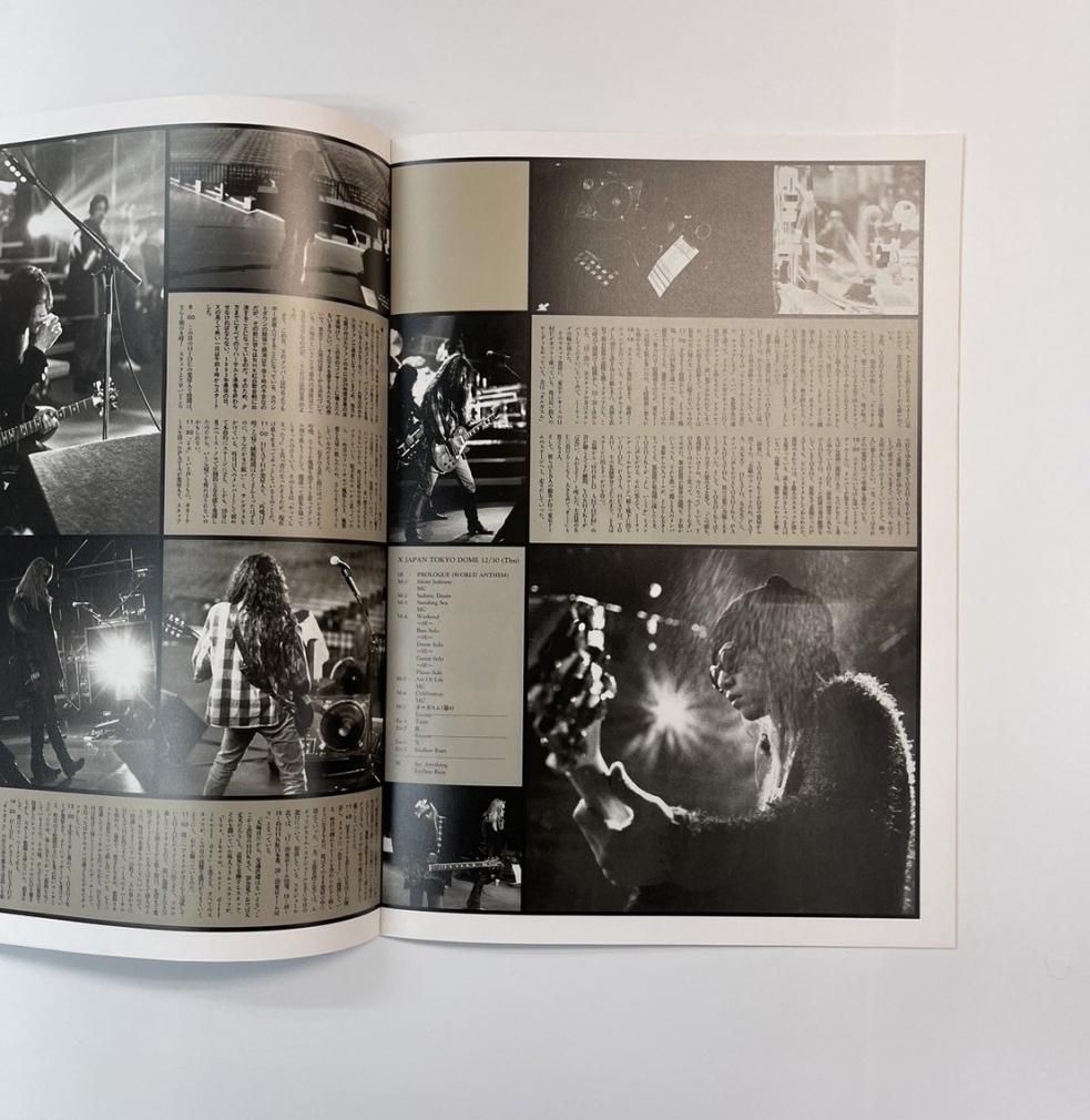 X JAPAN 限定写真集 Memorial Photo Album 2冊組 ケース付 1994年初版