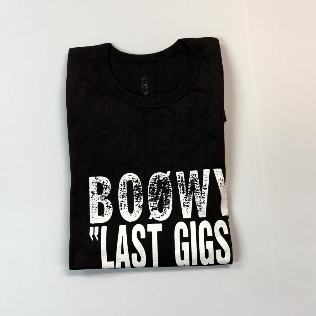 BOOWY LAST GIGS Tシャツ 1988オリジナル 未使用 デッドストック