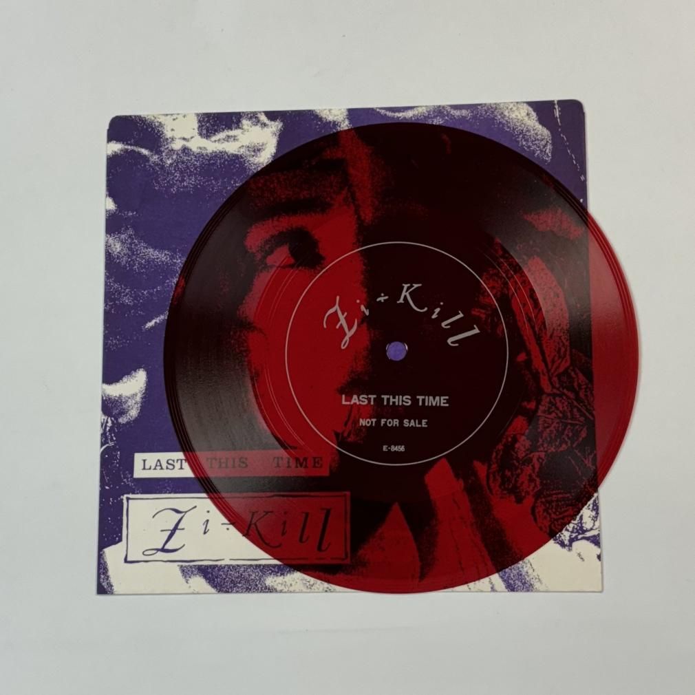 ジキル ZI:KILL ソノシート・レコード LAST THIS TIME 1989.09.02