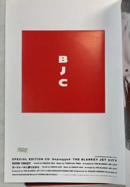 BLANKEY JET CITY 写真集 BJC スペシャルCD付（SOONCRAZY