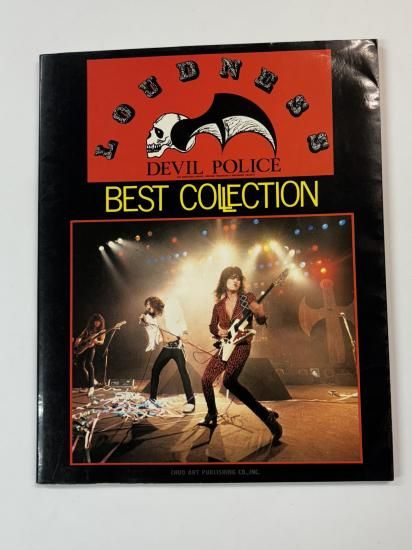 ラウドネス バンドスコア&写真集 LOUDNESS BEST COLLECTION スコア3曲