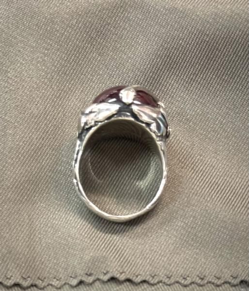 hyde デザインリング THE APPLE VAMPROSE ロゴ入り アップル シルバー