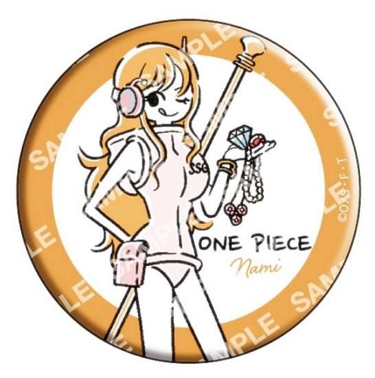 ナミ(フルカラー)】 ワンピース 缶バッジコレクション-ゆるスタ第1弾