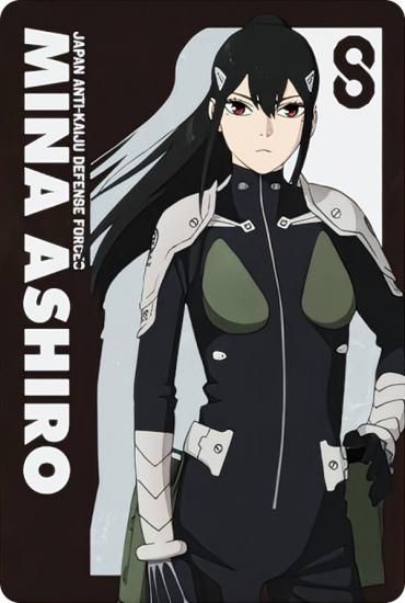 No.05 亜白ミナ (キャラクターカード) 】 怪獣8号 ウエハース