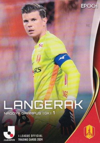Jリーグオフィシャルカード 097 ランゲラック 名古屋グランパス