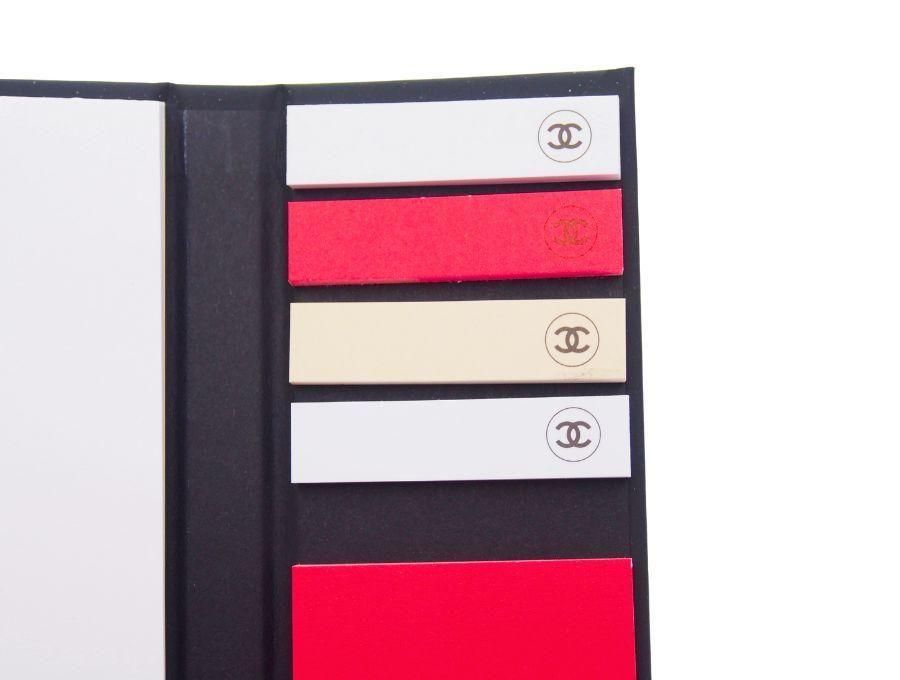 シャネル ノベルティ LA COLLECTION メモ帳 付箋 えんぴつ セット