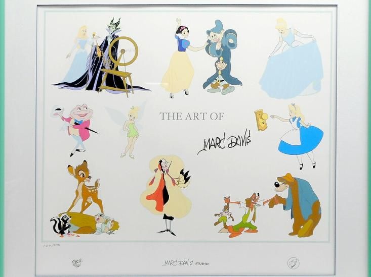 ディズニー The Art of Marc Davis マークデービス オリジナル