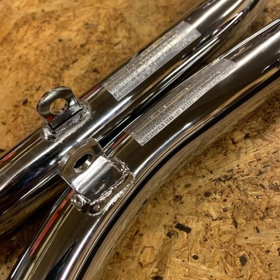 Triumph純正タイプ エキゾーストパイプ（T120/TR6ユニット用