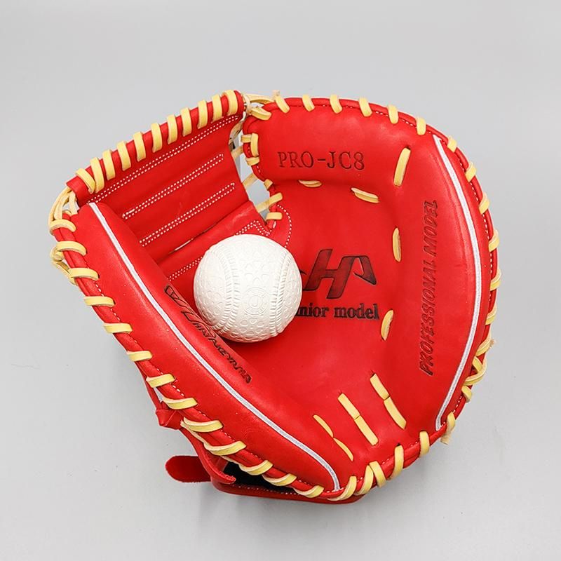 新品】 ハタケヤマ 少年軟式用 キャッチャーミット 無料型付け