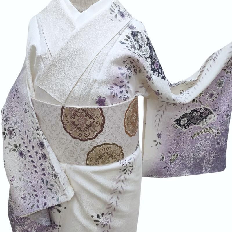 訪問着 辻が花染め 新品 総柄訪問着 フォーマル 式事 パーティー 御