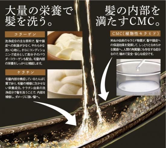 ピュエルシロップシャンプー&トリートメント シロップの新技術！果実の