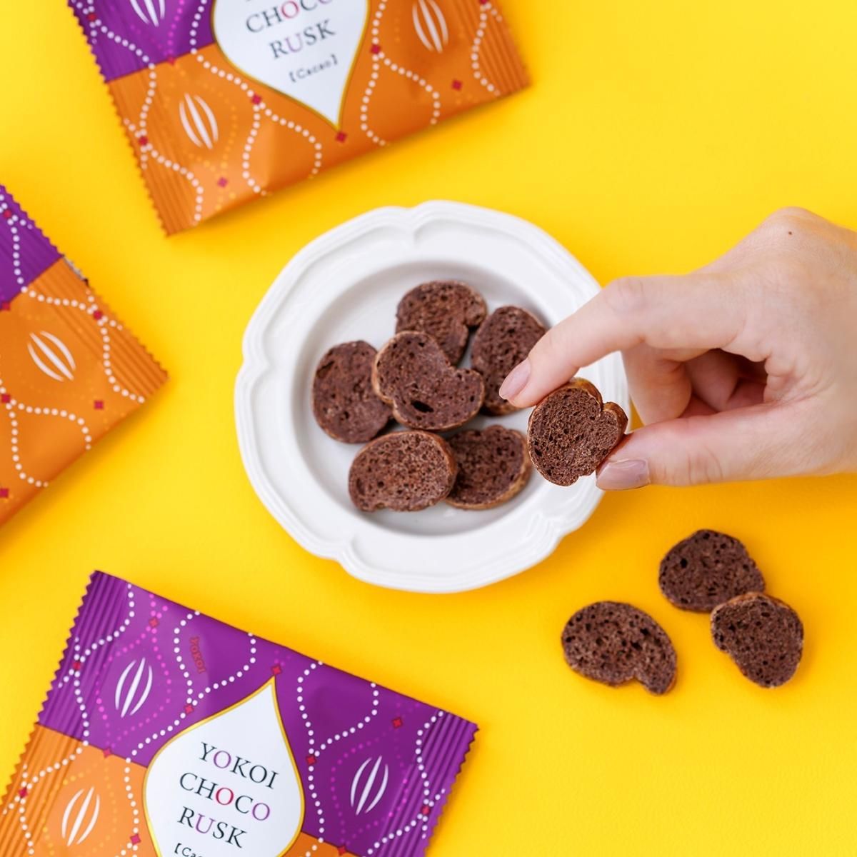 YOKOIチョコラスク カカオ (箱)8個 - 横井チョコレート 公式オンライン