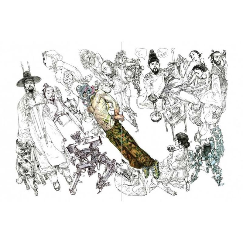 送料無料アートブック|SKETCH COLLECTION -KIM JUNG GI - メゾン